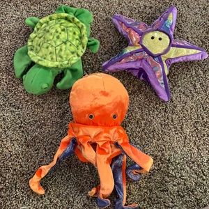 Sea creature puppets